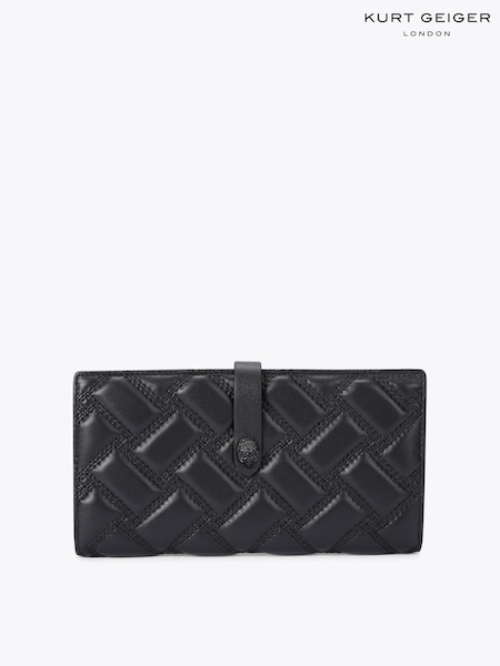 Kurt Geiger London Black Leather Soft Wallet Purse (H00657) | £89