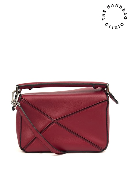 Loewe Puzzle Red Mini Cross-Body Bag (H00760) | £1,295
