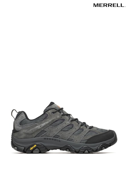 Grey/Black - Regular Merrell Moab 3 Trainers