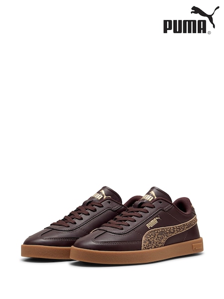 Chocolate Brown - Puma Club Ii Era Feline Trainers