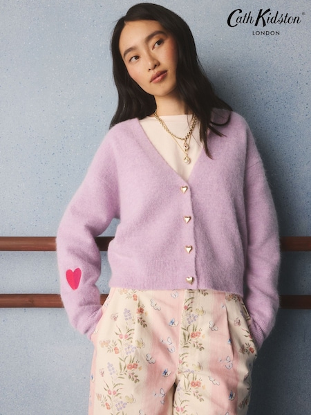 Lilac Purple - Cath Kidston Cardigan