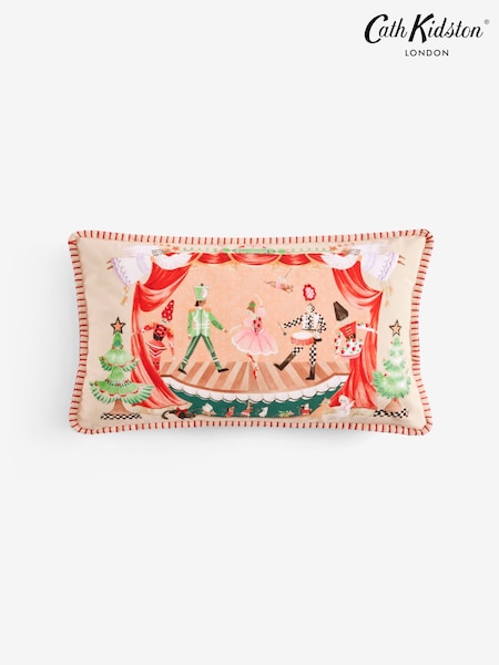Cath Kidston Christmas Theatre Scene Cushion
