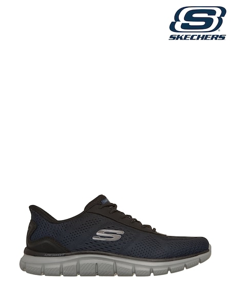 Blue - Regular Skechers Track Revno Trainers