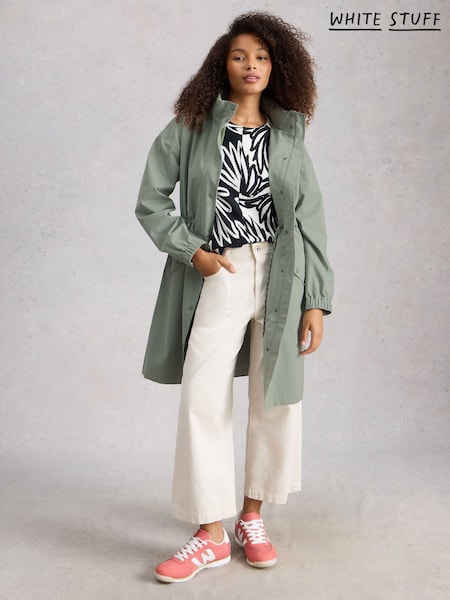 White Stuff Green Beth Waterproof Coat (H06450) | £130