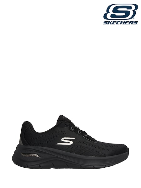 Black - Skechers Arch Fit 3.0 Trainers