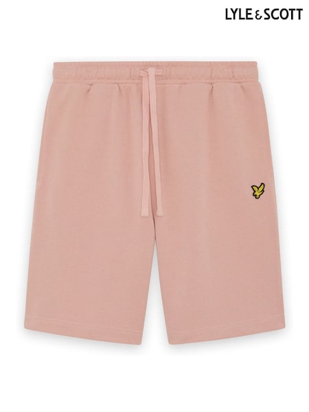 Lyle & Scott Pink Sweat Shorts (H08694) | £50