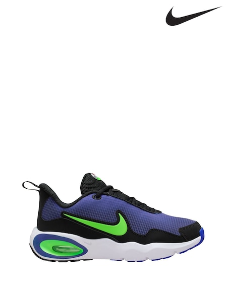 Nike Racer Blue and Green Strike Youth Air Max Nova Trainers (H10911) | £55