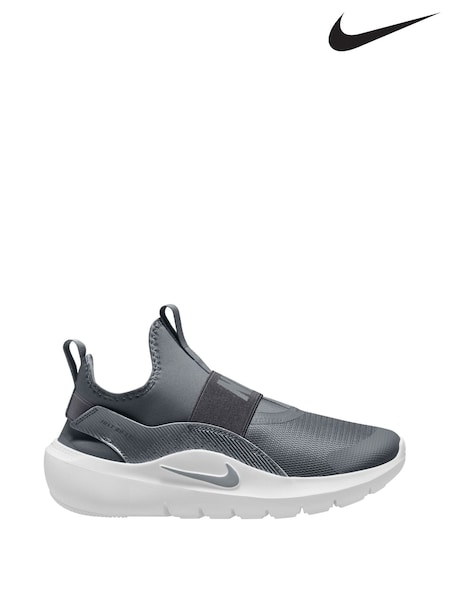 Nike Grey Youth Flex Runner 4 Trainers (H10926) | £38