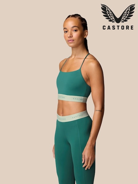 Castore Blue Low Support Sports Bra (H11101) | £36