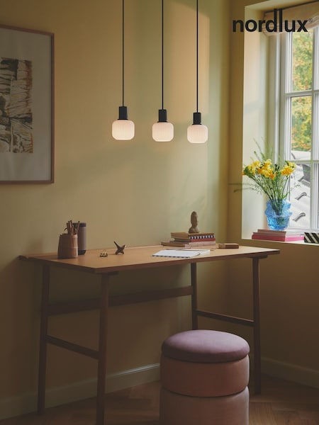 Nordlux Black Milford Mini 3 Rail Pendant Ceiling Light (H11160) | £70