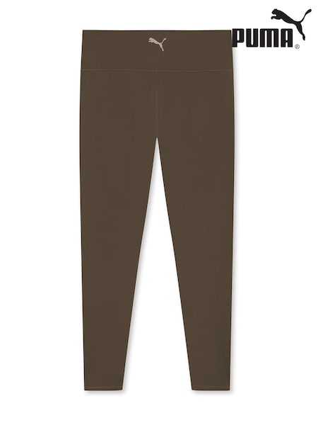 Puma Brown Womens Train High-waist Full Length Tights (H11193) | £45