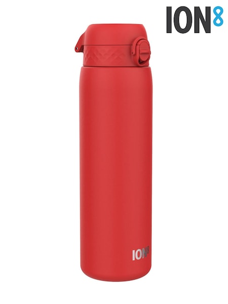 Ion8 Red 1000ml Insulated Steel Water Bottle (H11259) | £25