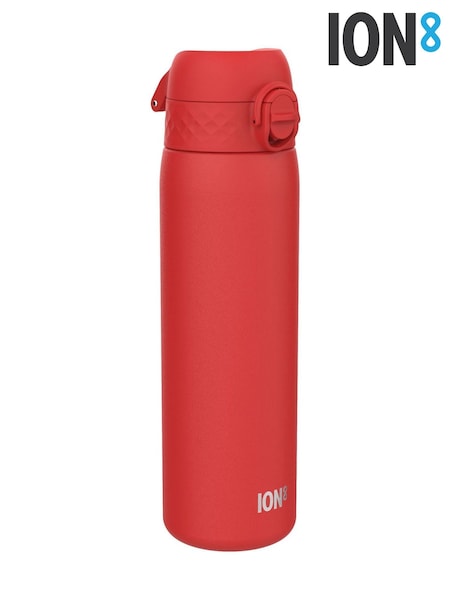 Ion8 Red 500ml Insulated Steel Water Bottle (H11264) | £20
