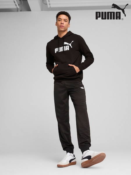 Puma Black Mens Essentials No 1 Logo Hoodie (H11349) | £45