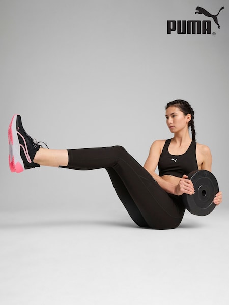Puma Black Womens TAD ESSENTIALS 7/8 Tights Sports Leggings (H11366) | £32