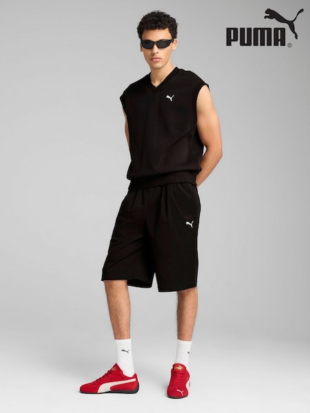 Puma Black Mens Wardrobe Ess Relaxed 100% Cotton Vest Top (H11383) | £45