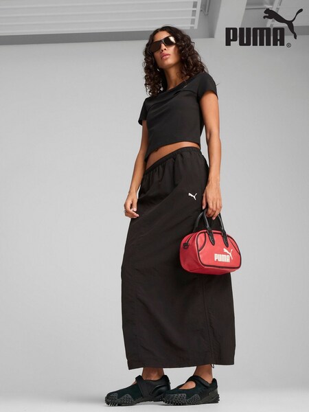 Puma Black Womens Wardrobe Essentials Woven Maxi Skirt (H11450) | £50