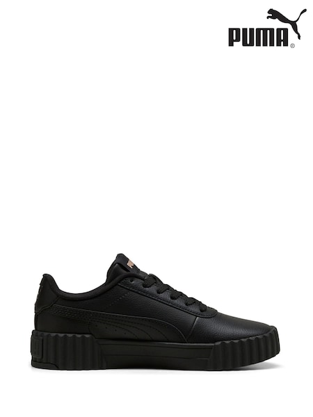 Puma Black Kids Youth Carina 3.0 Sneakers (H11573) | £38