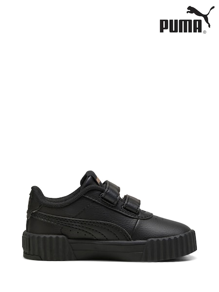 Puma Black Toddlers Carina 3.0 Sneakers (H11631) | £30