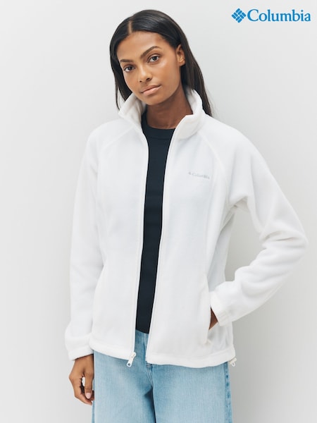 Columbia Benton Springs™ Full Zip White Fleece (H11879) | £50