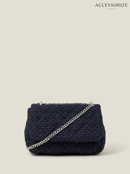 Accessorize Blue Boucle Chain Shoulder Bag (H11986) | £28