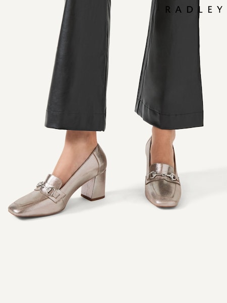 Radley Burlington Mews Heeled Saddle Loafers (H12006) | £139