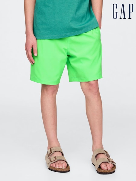 Gap Green Neon Quick-Dry Lined Shorts (4-13yrs) (H12083) | £20