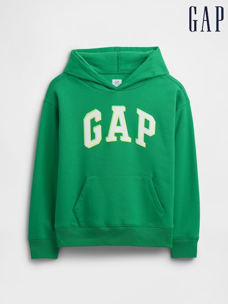Gap Green Pullover Vintage Logo Hoodie (4-13yrs) (H12103) | £20