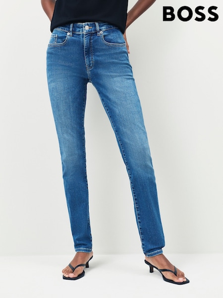 BOSS Blue Slim Fit Jackie Stretch Denim Jeans (H12125) | £99