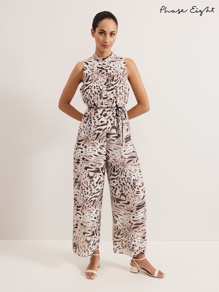 Phase Eight Black Lorainne Jumpsuit (H12179) | £139