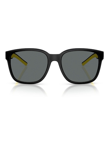 Ferrari Scuderia Square Black Sunglasses (H12242) | £134