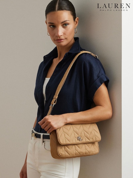 Lauren Ralph Lauren Stevie Textured Nylon Cross-Body Bag (H12332) | £259