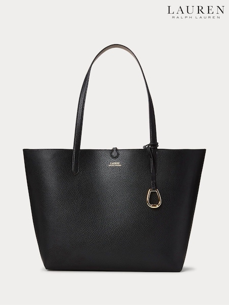 Lauren Ralph Lauren Reversible Tote Black Bag (H12360) | £189