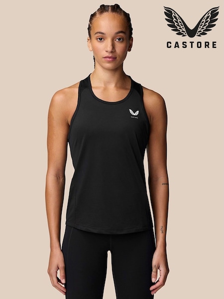 Castore Black Tank Top (H12418) | £36