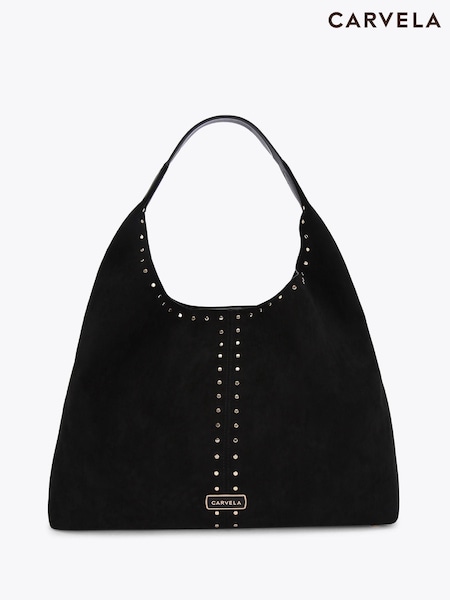Carvela Cinzia Studded Shoulder Bag (H12438) | £139