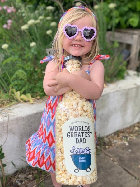 Popcorn Kitchen Giant World Greatest Dad Simple Salt Popcorn Gift (H12457) | £24
