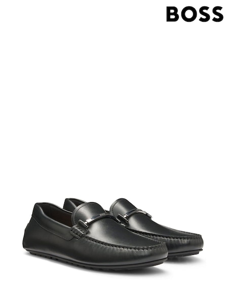 BOSS Black Noel Loafer Shoes (H12499) | £199