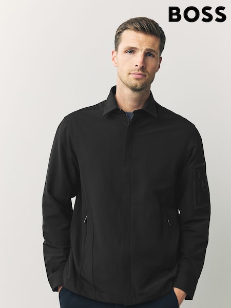 BOSS Black Expedit Arm Patch Overshirt (H12555) | £199