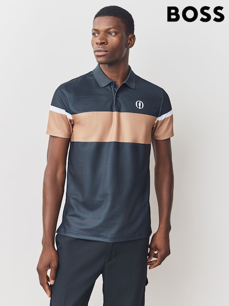 BOSS Black BOSS The Open Active Paddy Polo Shirt (H12574) | £129