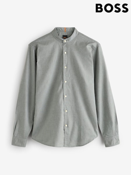 BOSS Grey Regular Fit Race Shirt (H12587) | £89