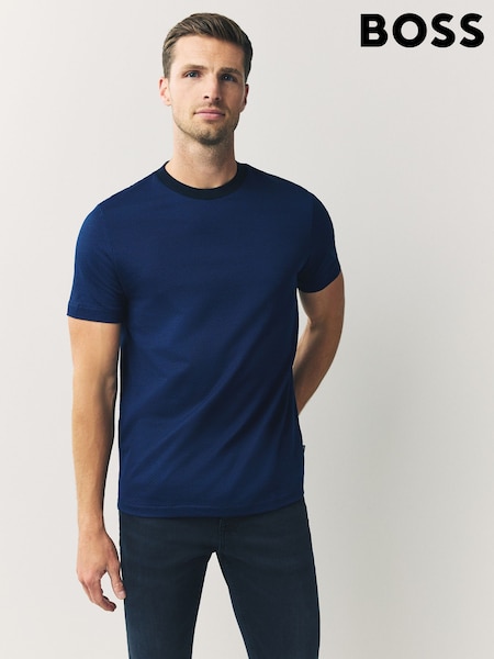 BOSS Blue Regular Fit Thompson T-Shirt (H12668) | £119