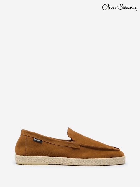 Oliver Sweeney Cream Calf Suede Espadrilles (H12888) | £0