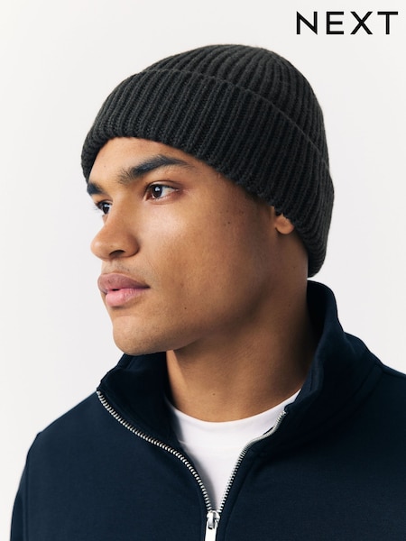 Forest Green Beanie Hat (H12910) | £10