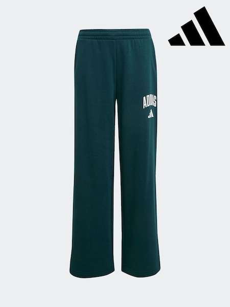 adidas Green Essentials Collegiate Kids Joggers (H13055) | £30