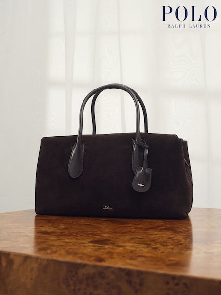 Polo Ralph Lauren Brown Medium Satchel Bag (H13125) | £745