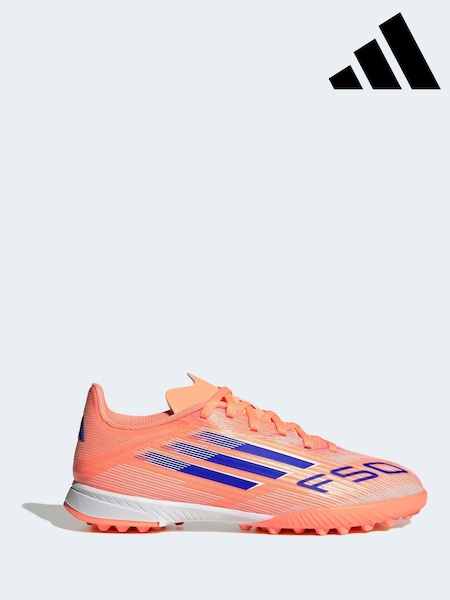 adidas Orange Kids F50 League Turf Boots (H13347) | £50