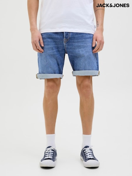 JACK & JONES Blue Regular Fit Denim Shorts (H13750) | £28