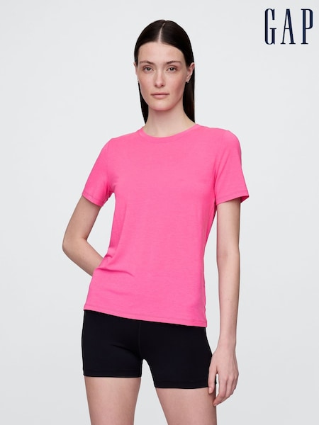 Gap Pink Breathe Short Sleeve T-Shirt (H13842) | £25
