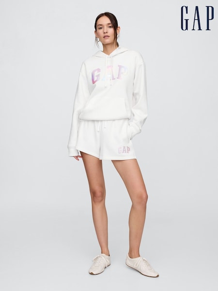 Gap White Logo Pull On Shorts (H13850) | £25