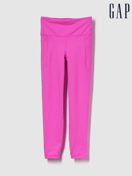 Gap Pink Full Length High Waisted Power Stretch Leggings (H13877) | £45
